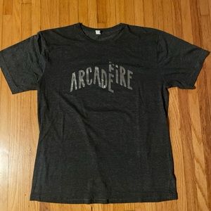 Vintage arcade fire 2014 reflektor tour t shirt